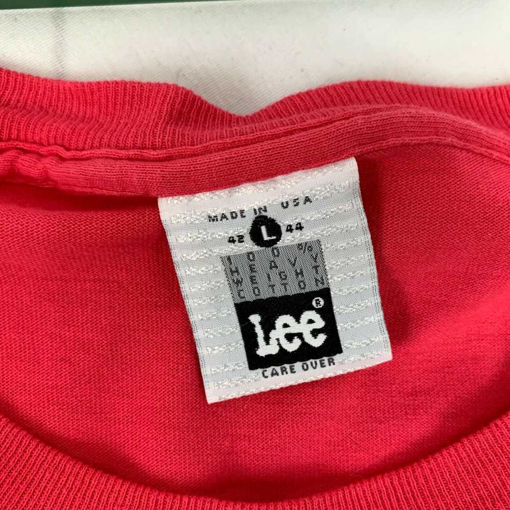 Lee Cape Cod Massachusetts Embossed T Shirt Vtg 9… - image 4