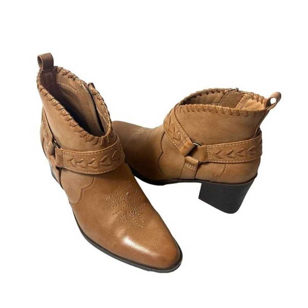 Frye and Co Womens 6M Western Bootie Ankle Boots … - image 2