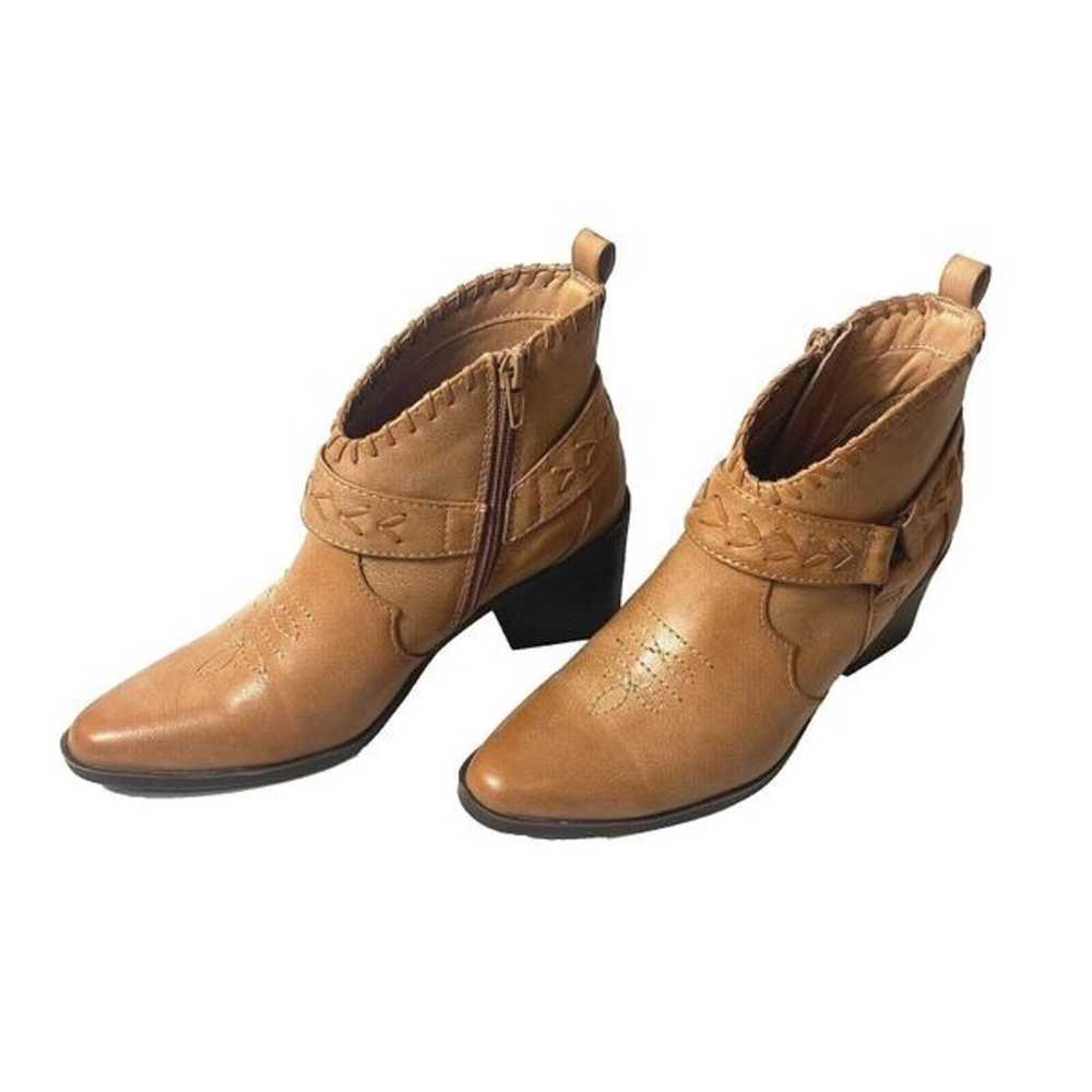 Frye and Co Womens 6M Western Bootie Ankle Boots … - image 3