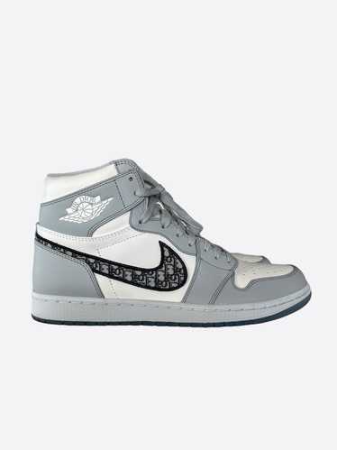 Dior × Jordan Brand Dior Air Jordan Grey & White … - image 1