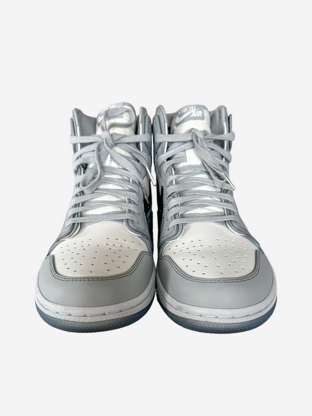 Dior × Jordan Brand Dior Air Jordan Grey & White … - image 2