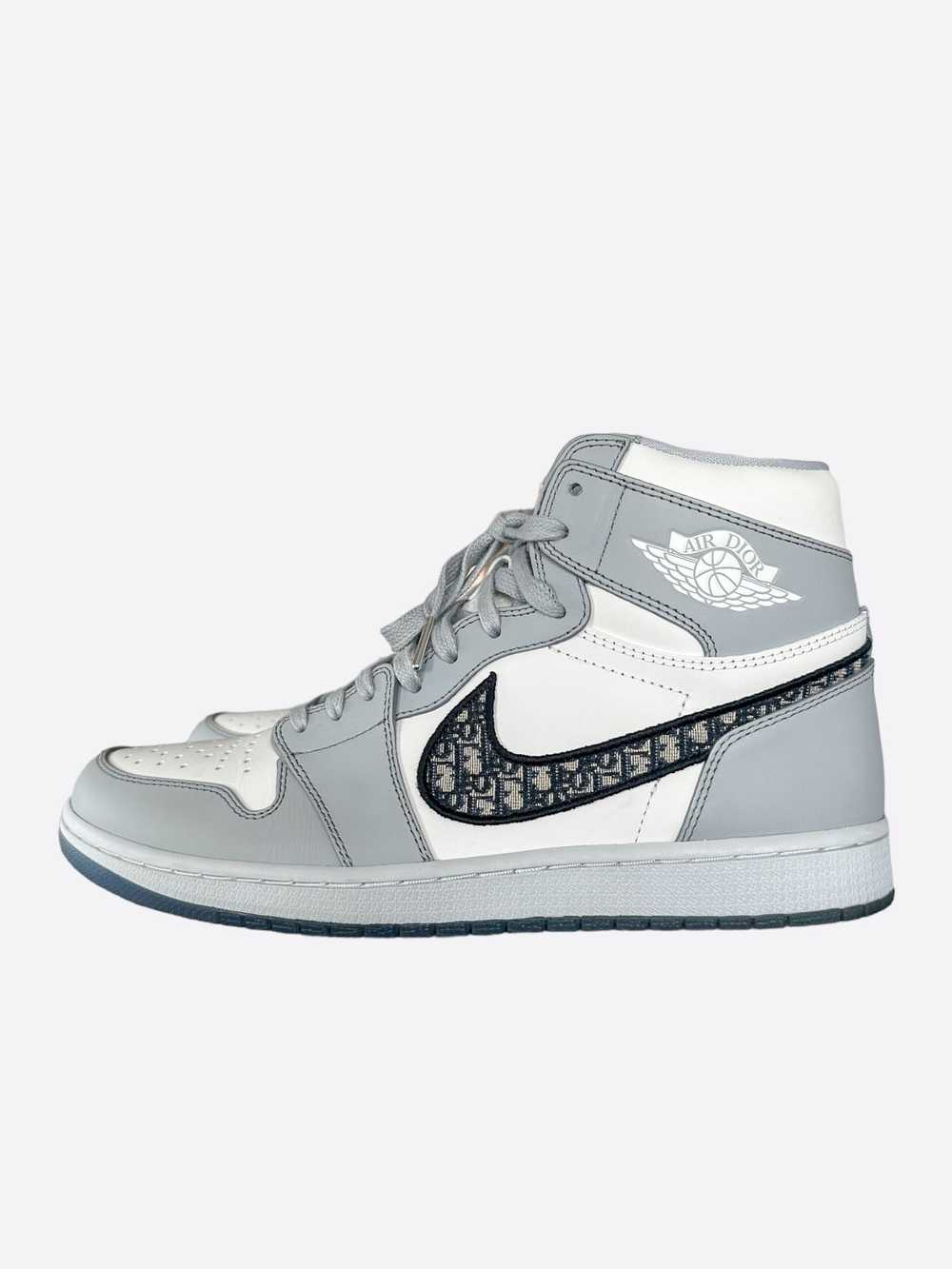 Dior × Jordan Brand Dior Air Jordan Grey & White … - image 4