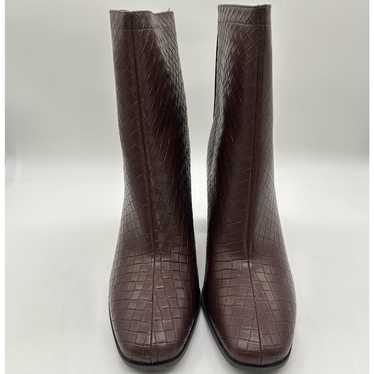 Journee Collection Boots Womens 10 Brown Brielle B