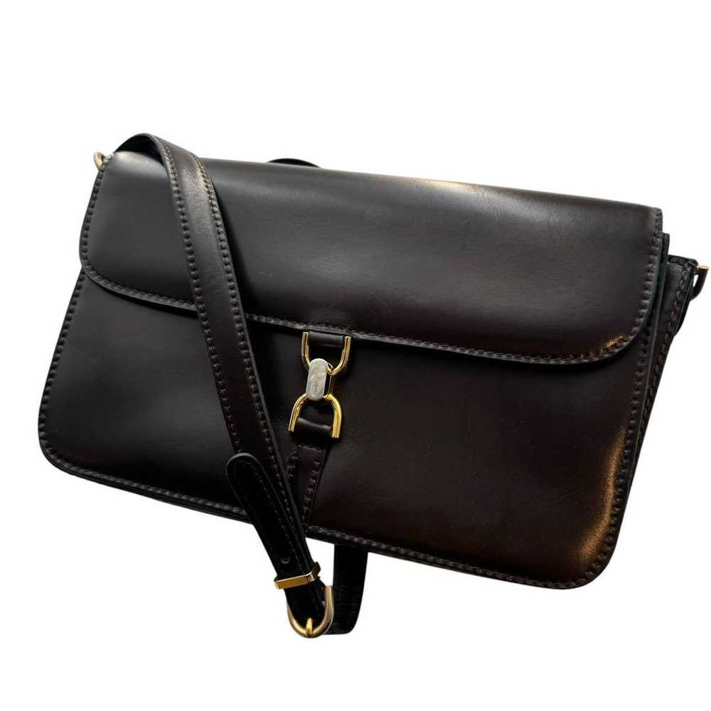 Jean Claude VINTAGE Leather Shoulder Bag - image 1