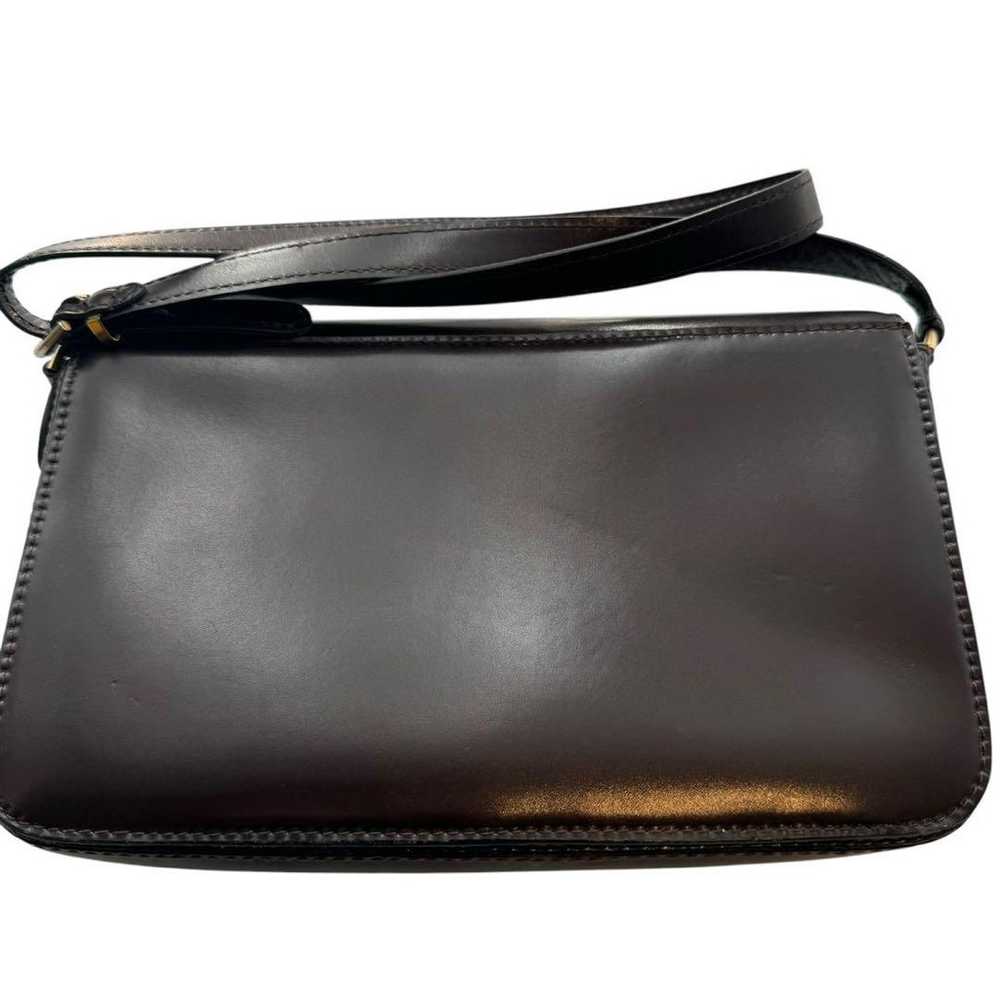 Jean Claude VINTAGE Leather Shoulder Bag - image 4