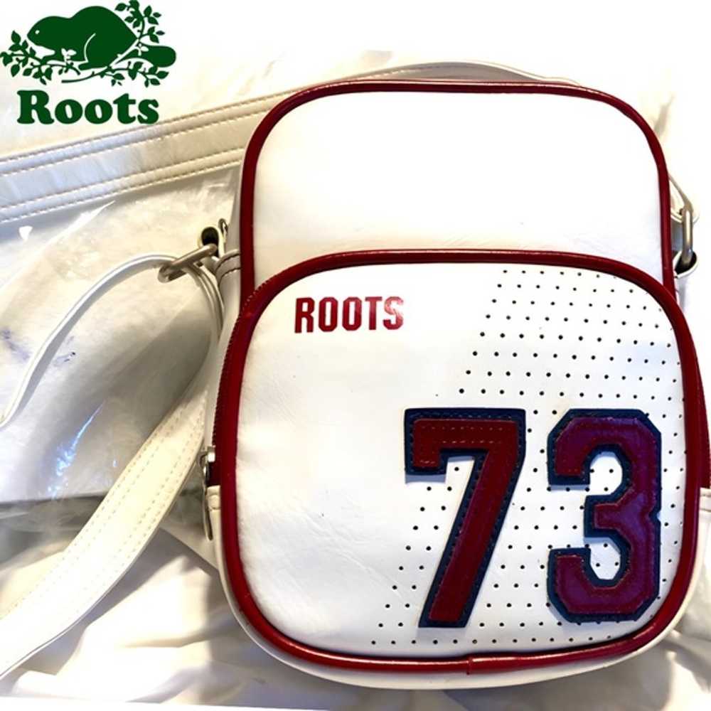 Vintage Roots white & red 73 crossbody bag - image 1