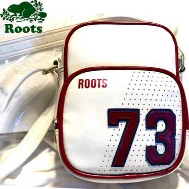 Vintage Roots white & red 73 crossbody bag - image 1