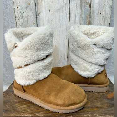 Koolaburra by UGG Dezi Short Boots in Chestnut Wo… - image 1