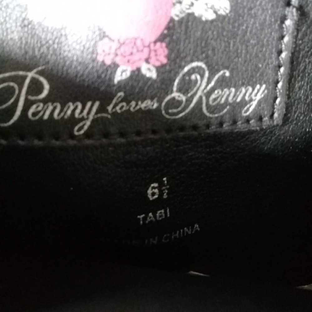 Penny Loves Kenny Tabi Black Suede Over Calf Boot… - image 10