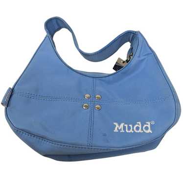 Vintage Y2k Mudd Micro Mini Bag Baby Blue Nylon P… - image 1