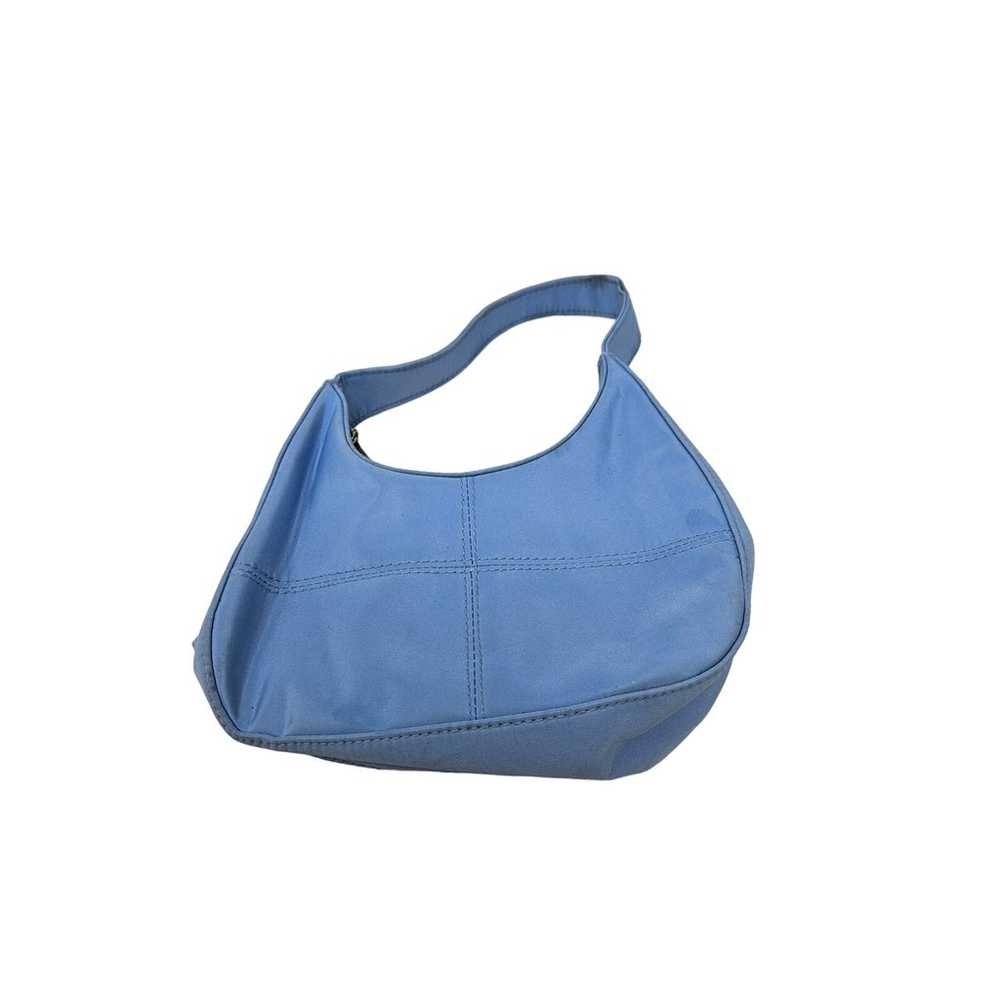 Vintage Y2k Mudd Micro Mini Bag Baby Blue Nylon P… - image 2