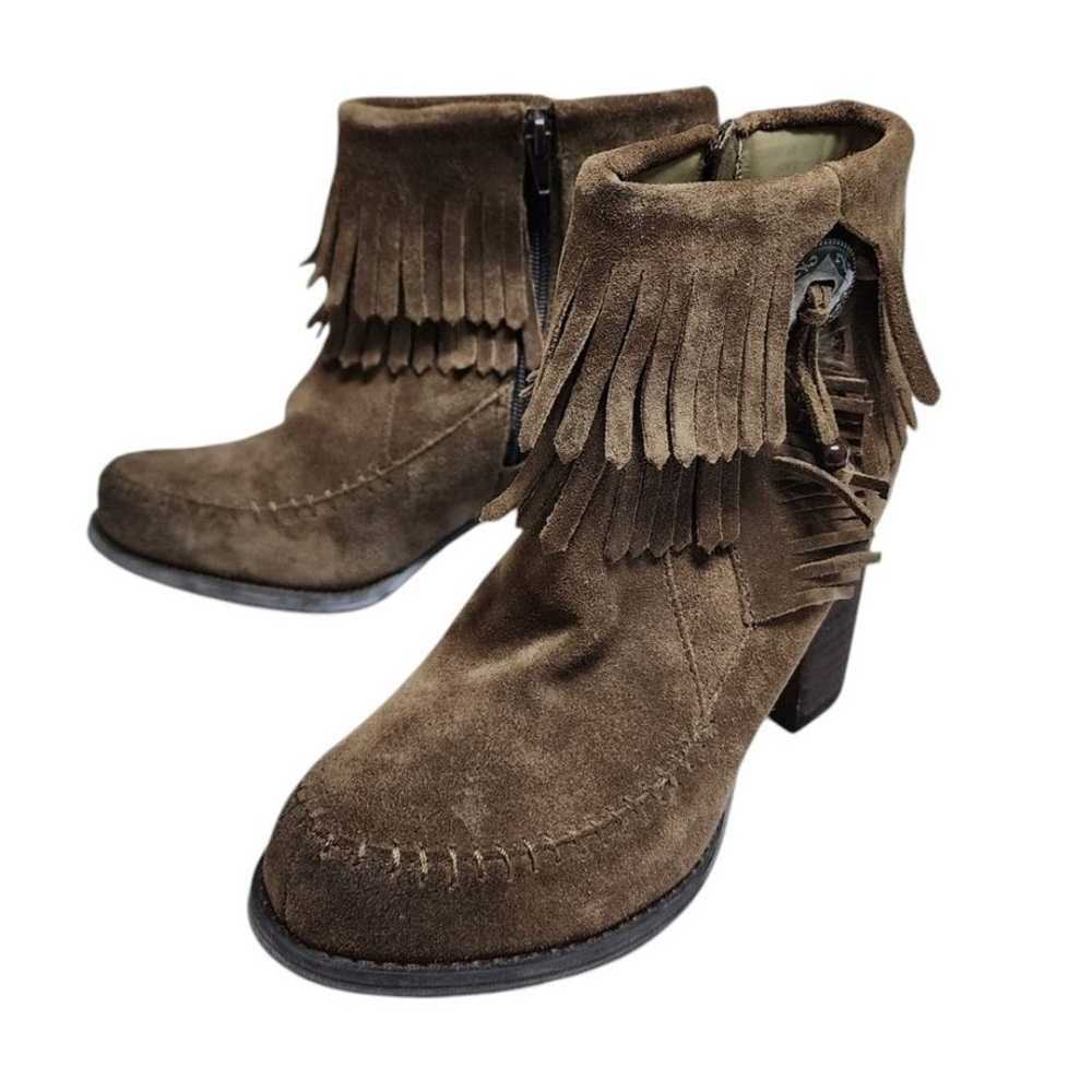 Sbricco Vintage Collection Boots Women 8 Brown Su… - image 4