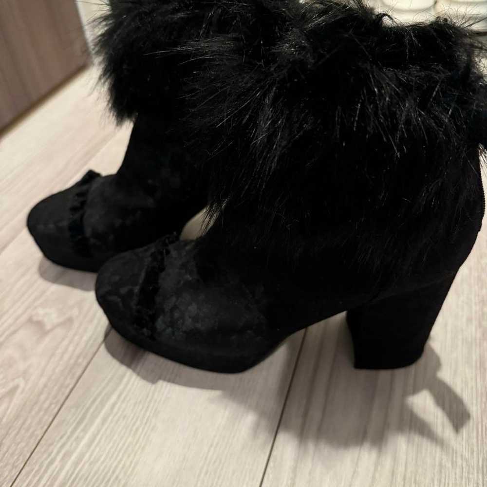 "[Imperfect Item] Swankiss Boots Shoes Black" - image 4