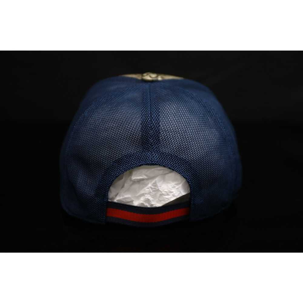 Gucci Kids Gucci GG Supreme Monogram Star Hat Blu… - image 3