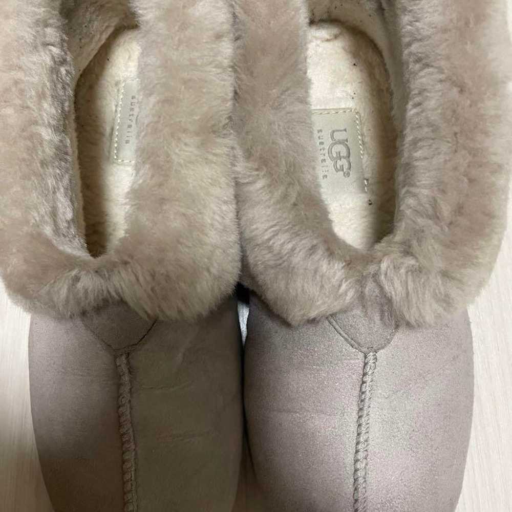 UGG Australia Sheepskin Short Boots 23cm Gray - image 2