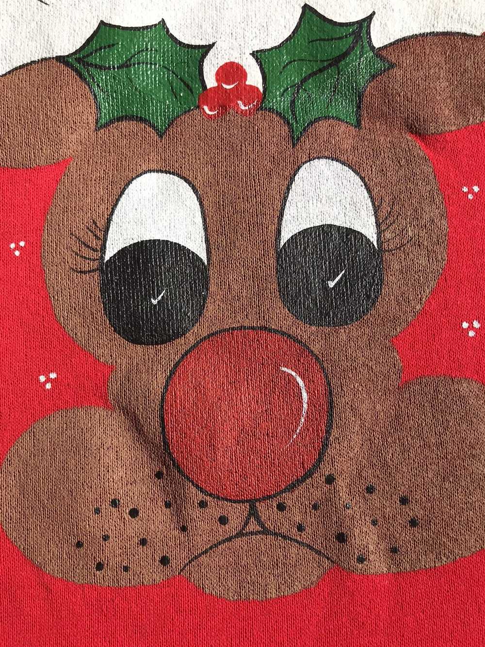 Vintage VTG 80’s Pannill Painted Rudolph Holiday … - image 4