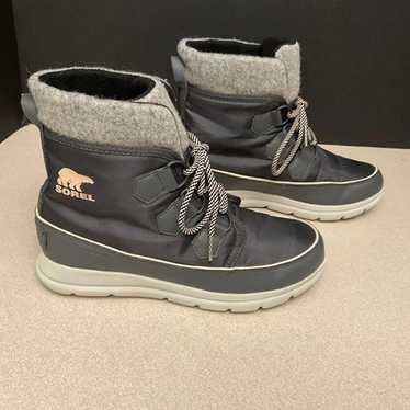 Womens Sorel Explorer Carnival Dark Slate  Waterp… - image 1