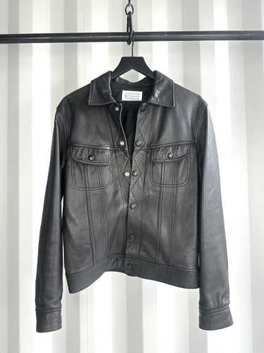 Maison Margiela × Vintage FW 2002 Leather Jacket