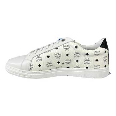 MCM Leather low trainers