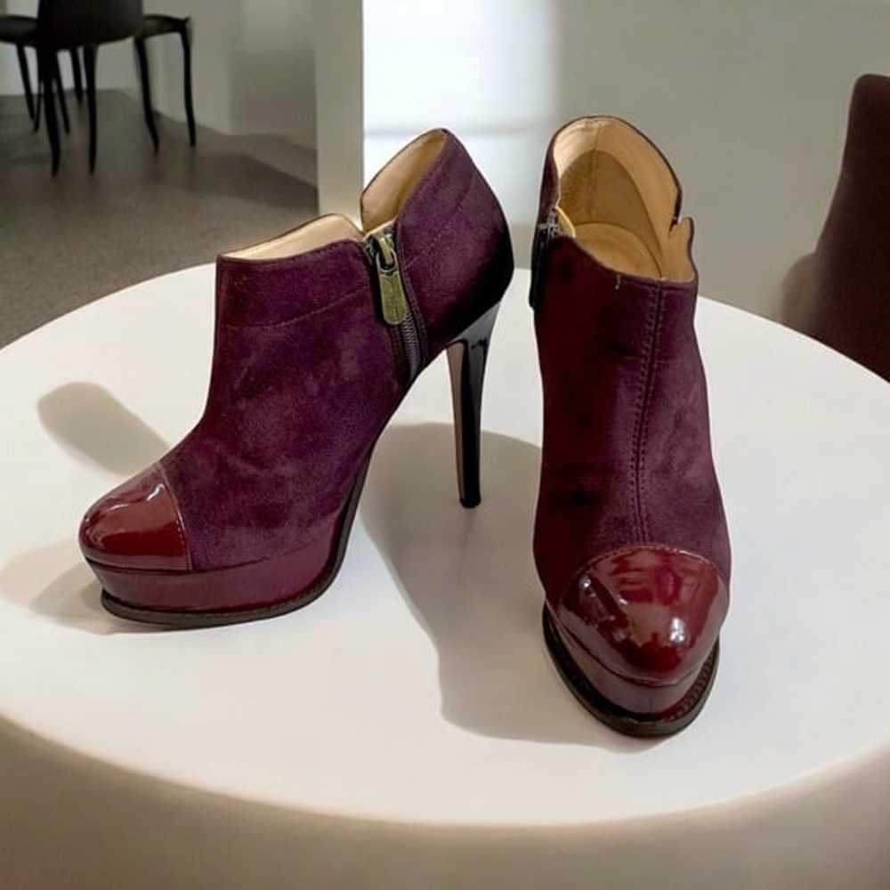 Women's Boots PRIMADONNA Collection Burgundy Sued… - image 1