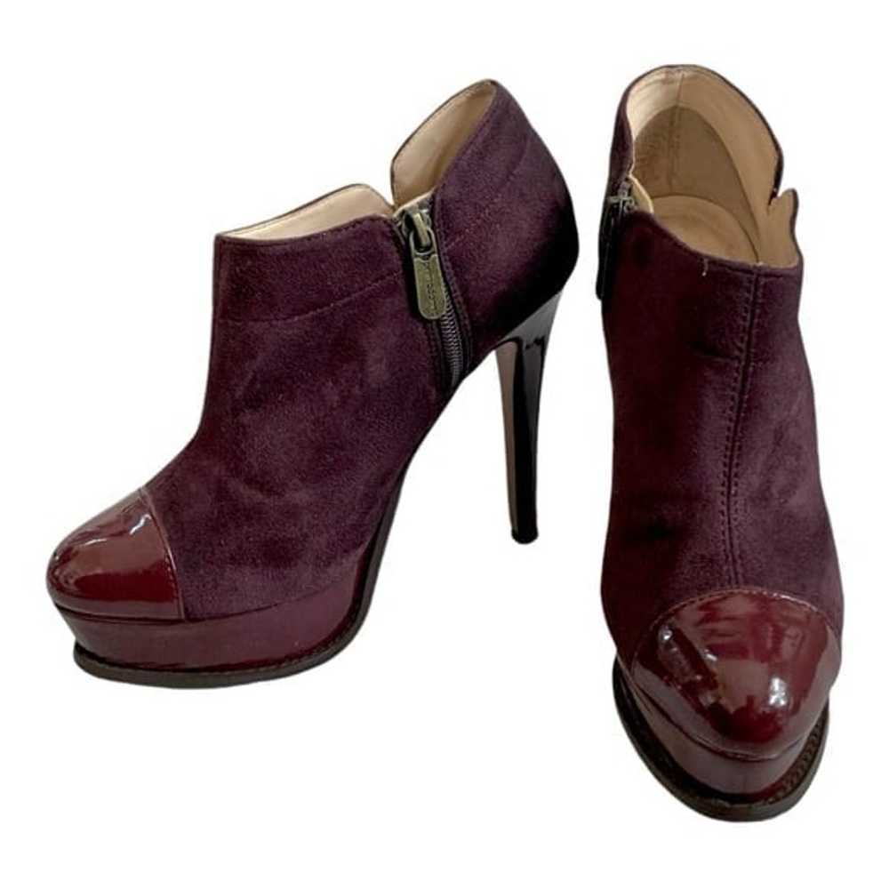 Women's Boots PRIMADONNA Collection Burgundy Sued… - image 3