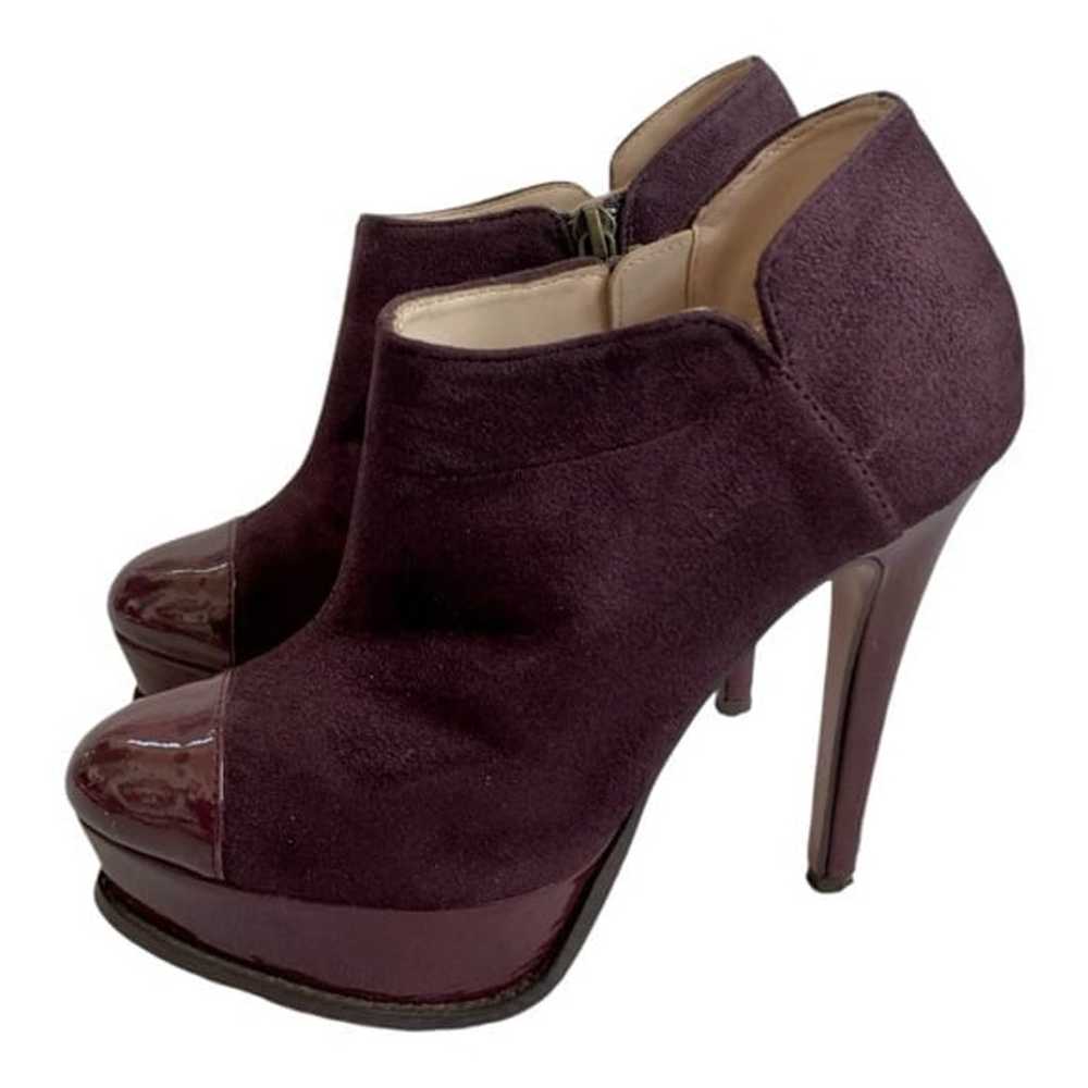 Women's Boots PRIMADONNA Collection Burgundy Sued… - image 4