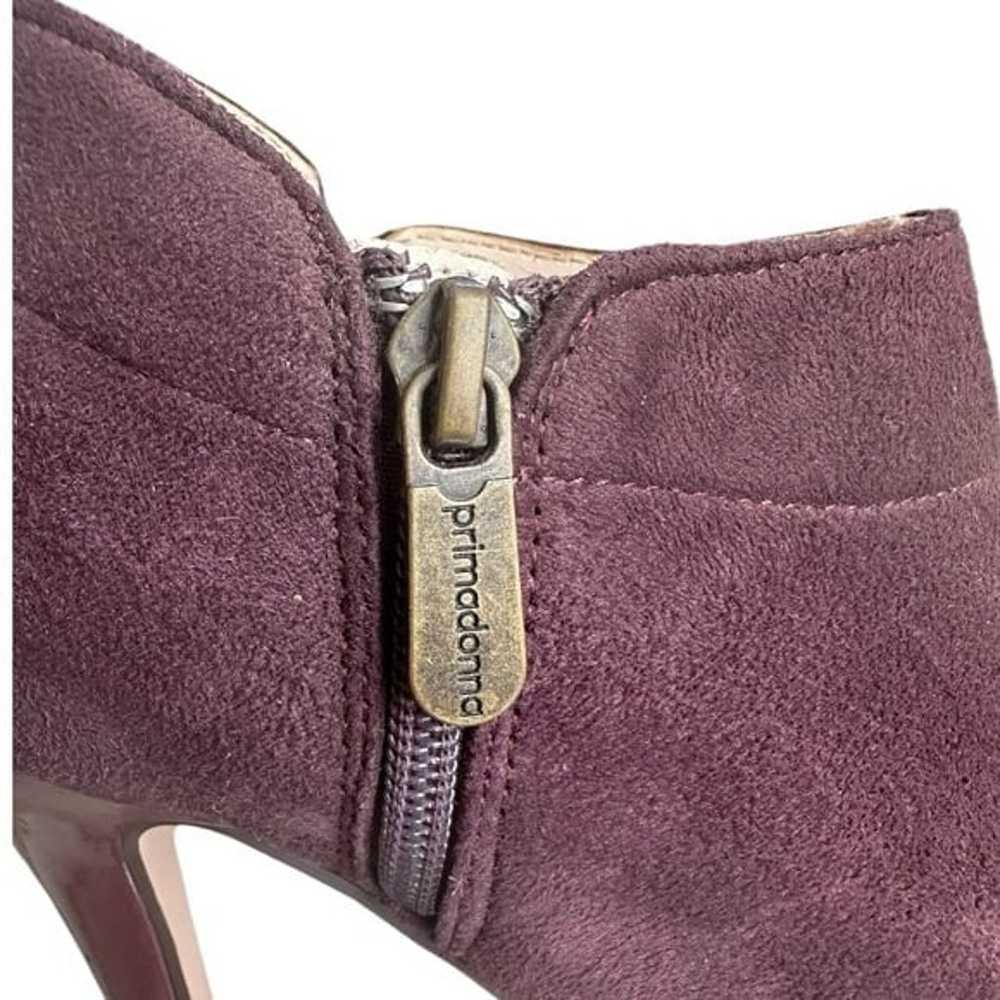 Women's Boots PRIMADONNA Collection Burgundy Sued… - image 8