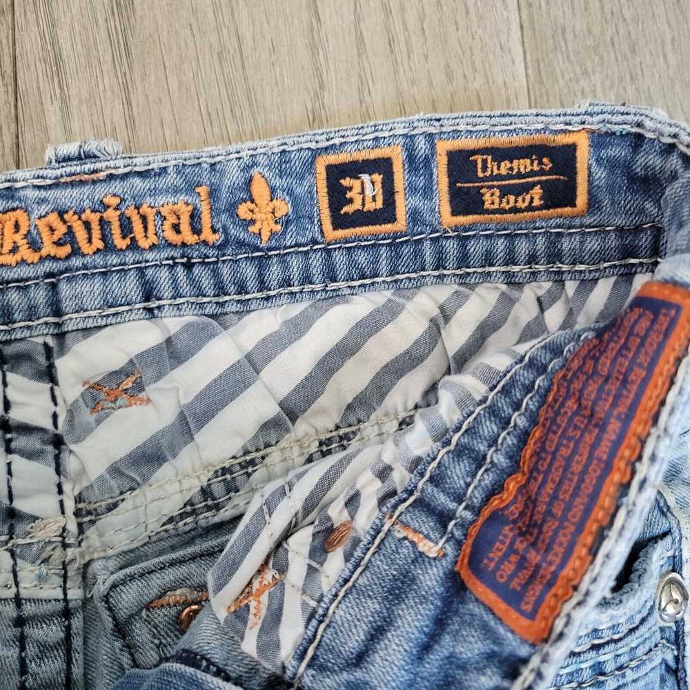 Rock Revival Mens Rock Revival Jeans "Themis" Ice… - image 7