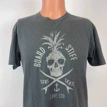 Vintage Board Stiff Surf Skate Shop T Shirt Cape C