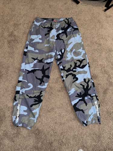 Supreme Supreme Warm Up Pant Blue Camo - image 1