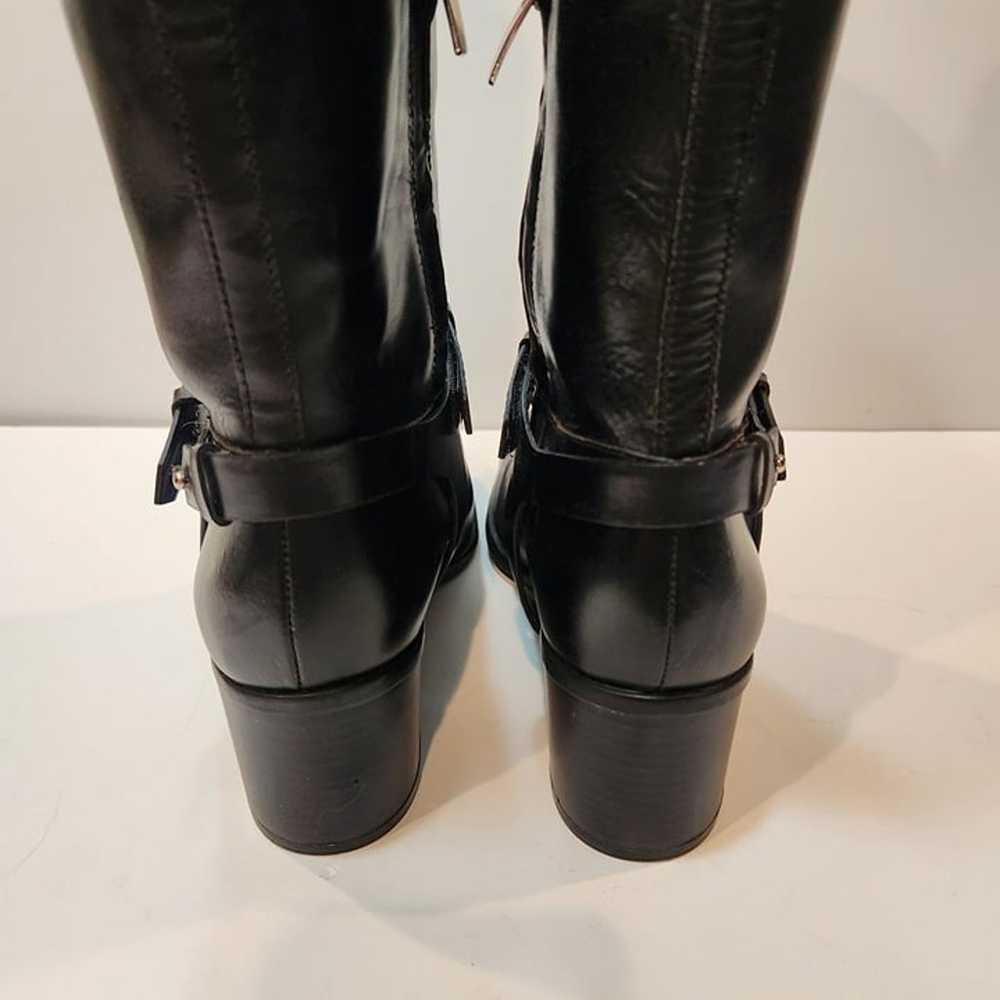 Enzo Angiolini Knee High Leather Boots Size 7.5 - image 4