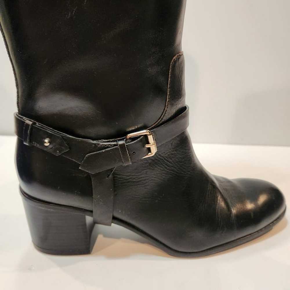 Enzo Angiolini Knee High Leather Boots Size 7.5 - image 5