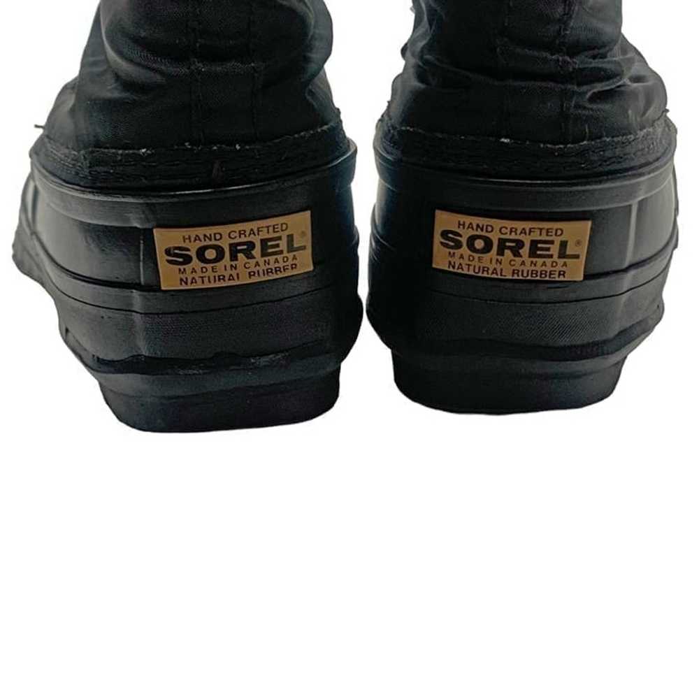 Vintage SOREL Snowlion Black Insulated Waterproof… - image 6