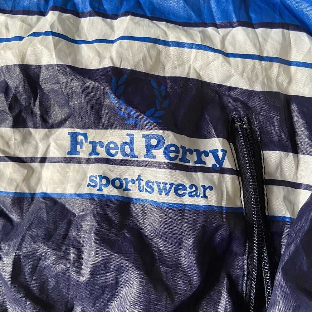 Vintage Fred Perry Pac A Mac Anorak Fits Small Me… - image 4