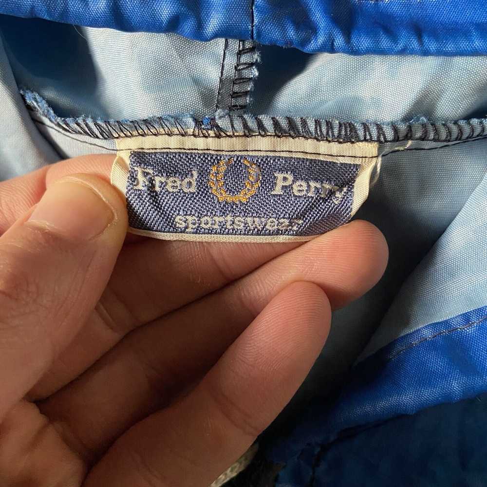 Vintage Fred Perry Pac A Mac Anorak Fits Small Me… - image 6