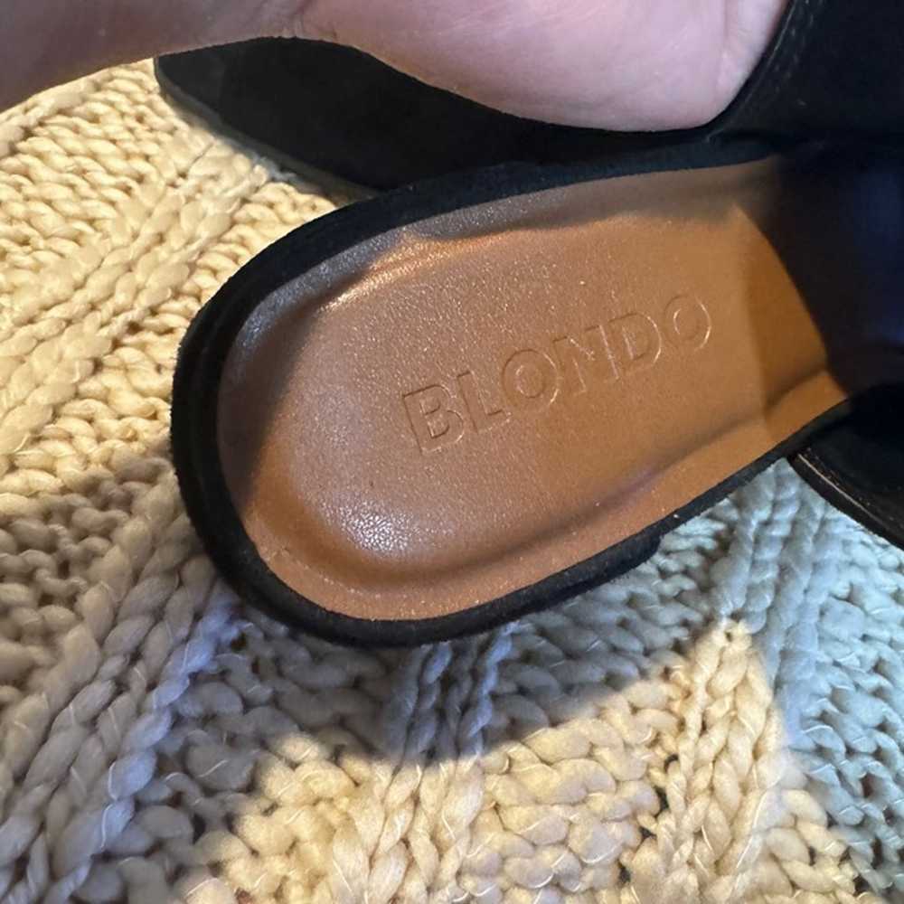 Blondo Suede Maria Waterproof woman’s size 9 Blac… - image 8