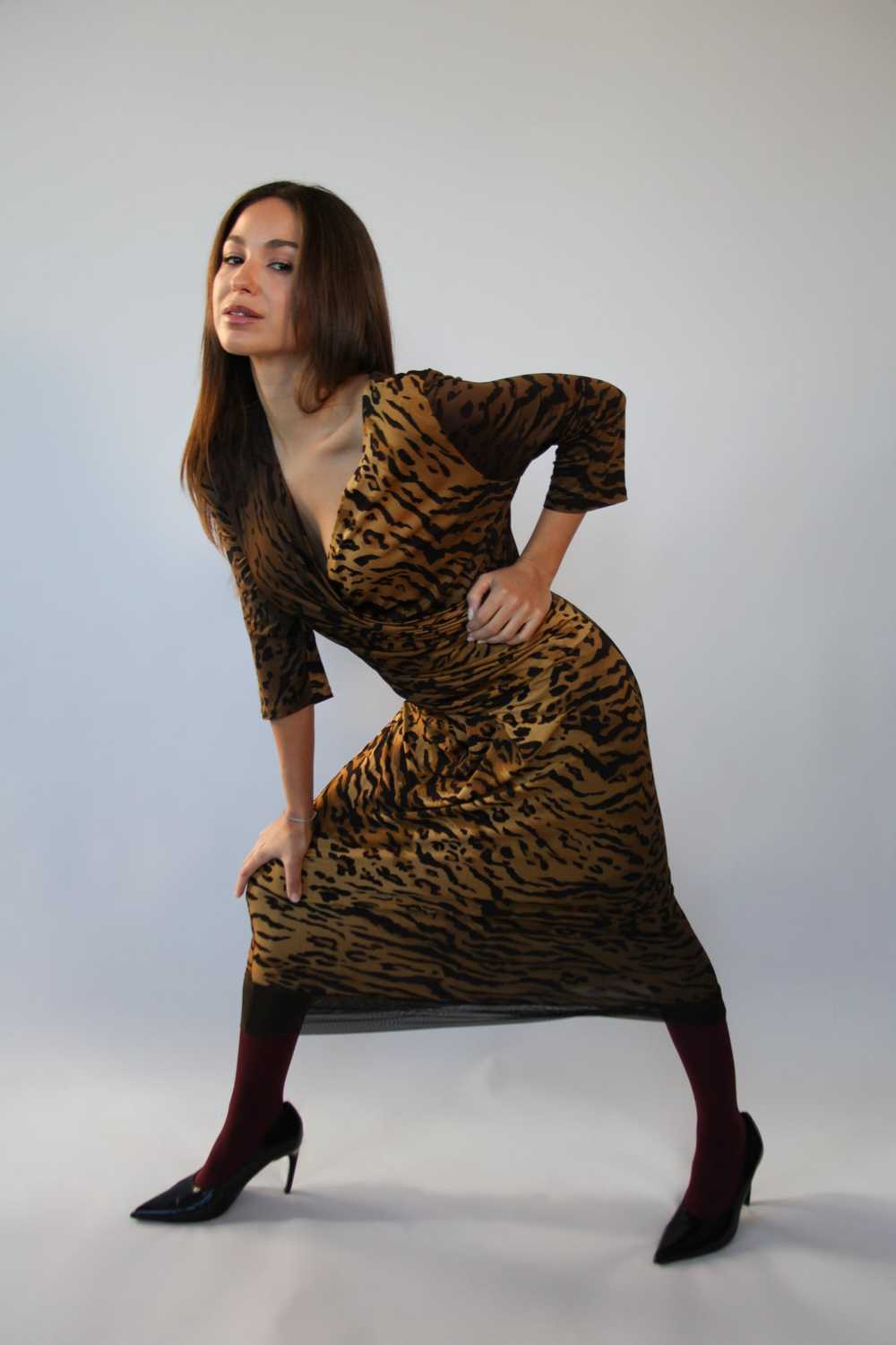 Max Mara Tiger Dress - image 5