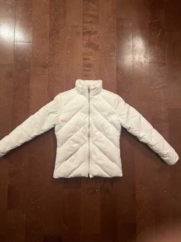 Bebe × Vintage Vintage Y2k Bebe White Puffer Jacke