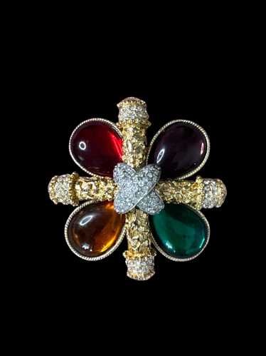 1980s Maltese Cross Pendant