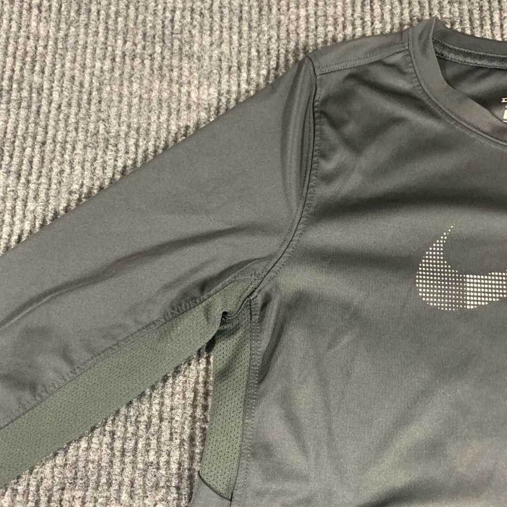 Nike Nike Shirt Boys Small Gray Dri Fit Performan… - image 5