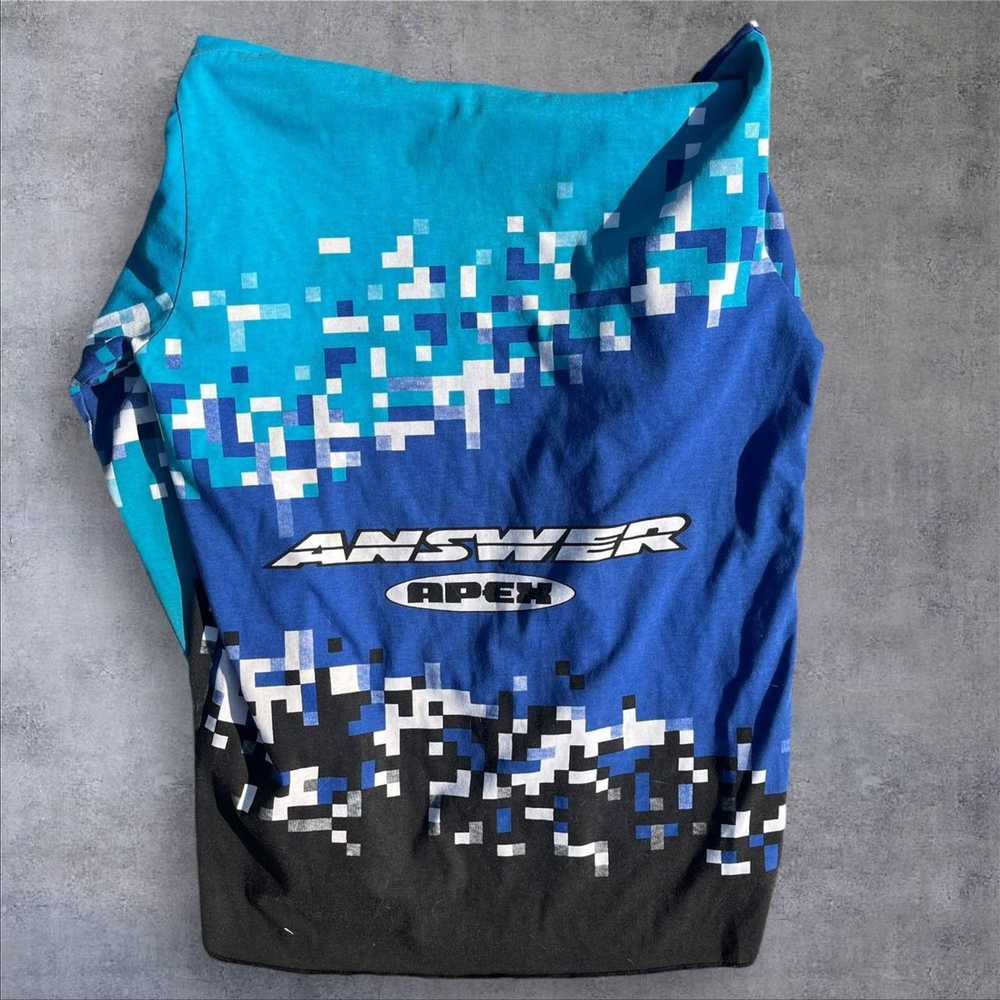 Other Vintage 90s Answer Racing motocross shirt m… - image 2