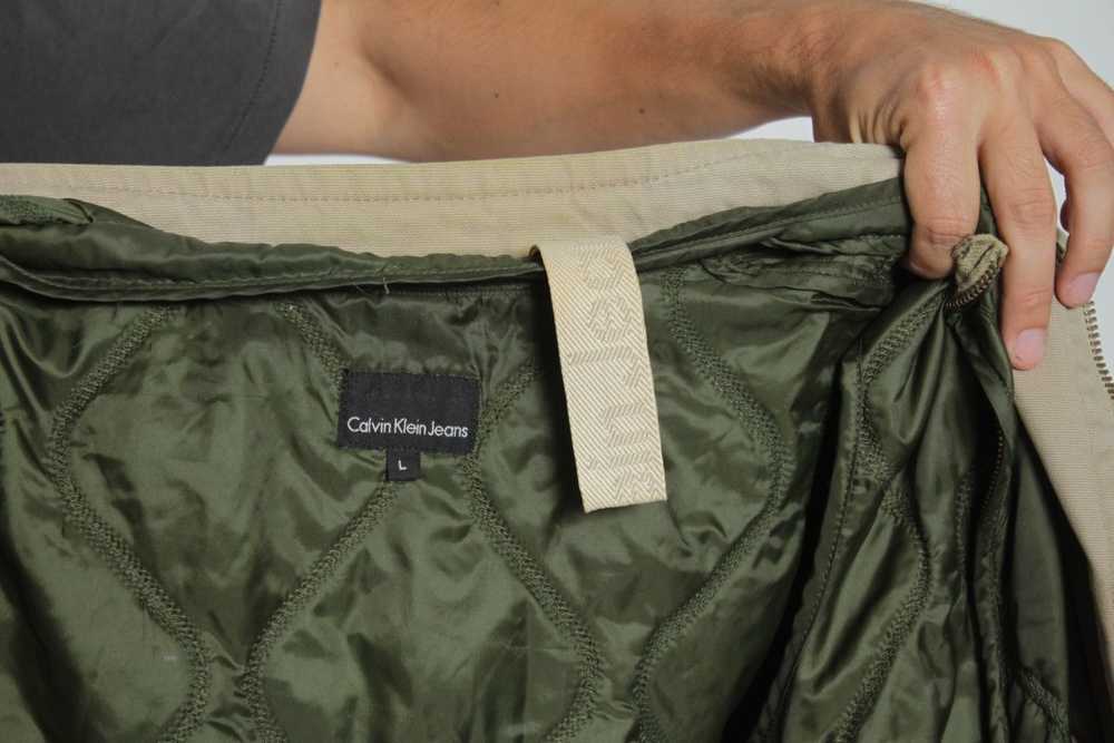 Calvin Klein × Vintage TAN BOXY CARGO POCKET CANV… - image 6