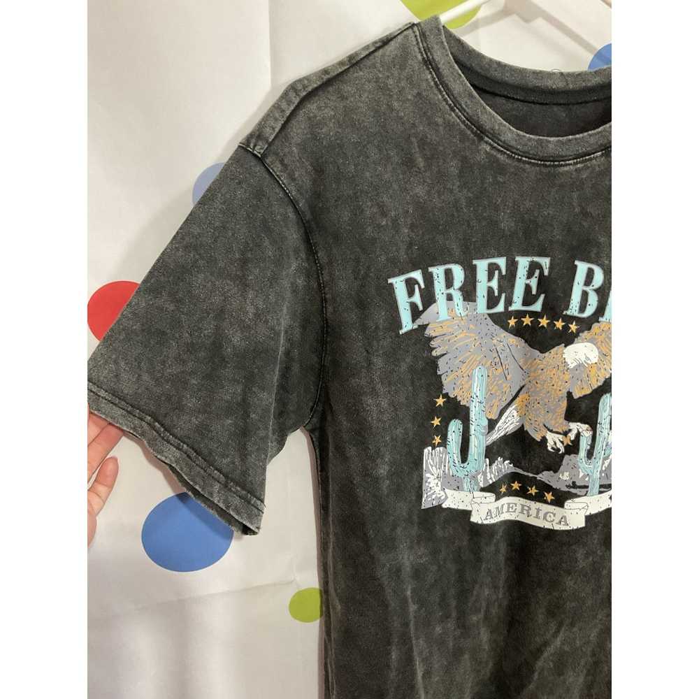 Vintage 90’s FREE BIRD Tee Unisex Size Small Black - image 4