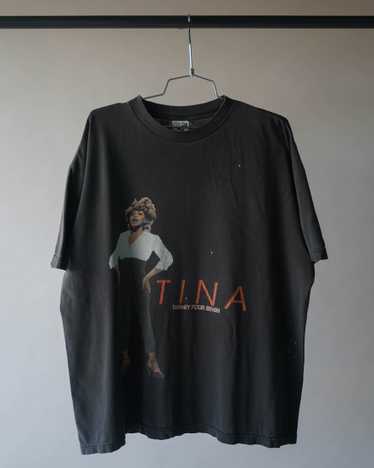 90's Tina Turner Featuring Lionel Richie Tour Tee… - image 1