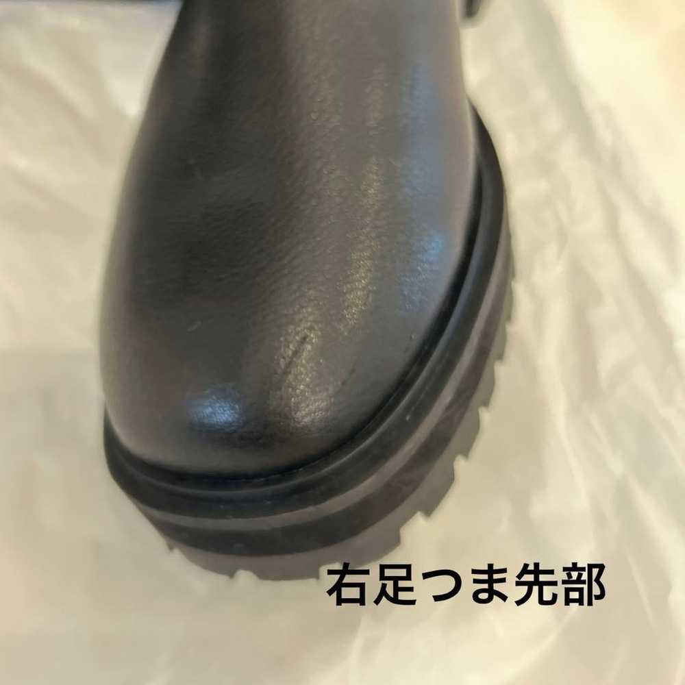 LE TALON 【23.5cm】 Track Sole Fit Short Boots - image 8