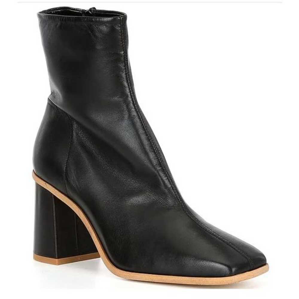 FREE PEOPLE Sienna Leather Square Toe Ankle Booti… - image 3