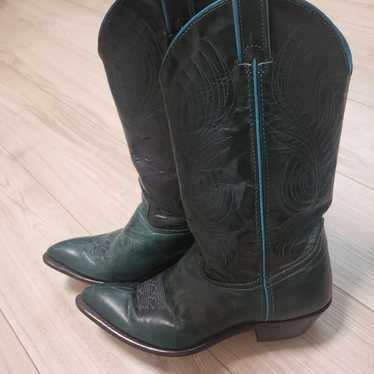 Western boots.