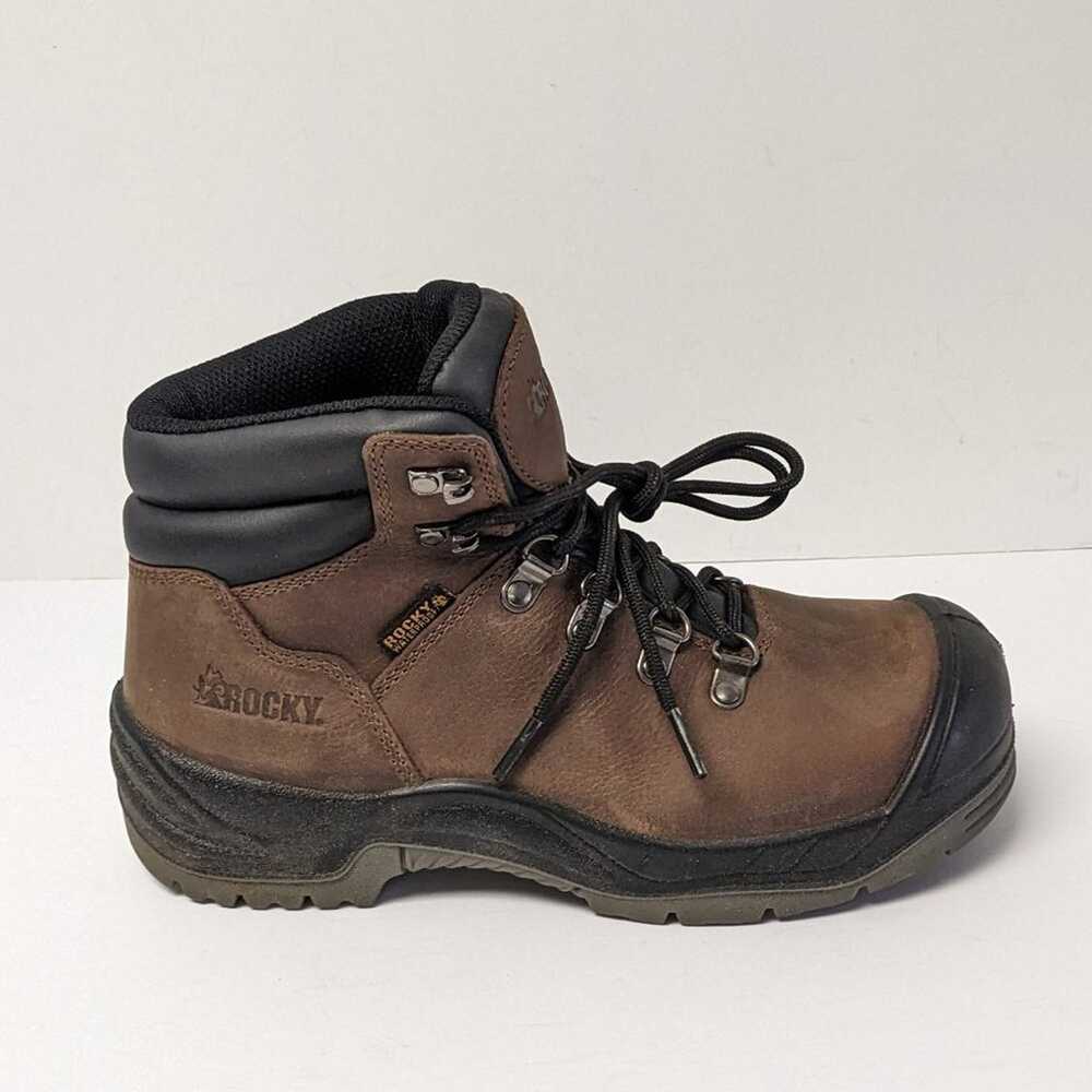 Rocky Worksmart Composite Toe Work Boots, Brown, … - image 2