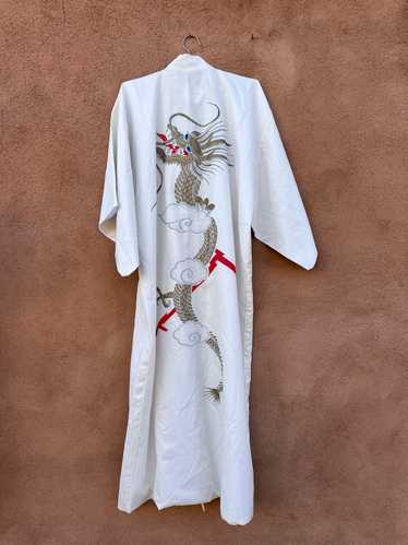 Cream colored Dragon Robe - Made in Japan - image 1