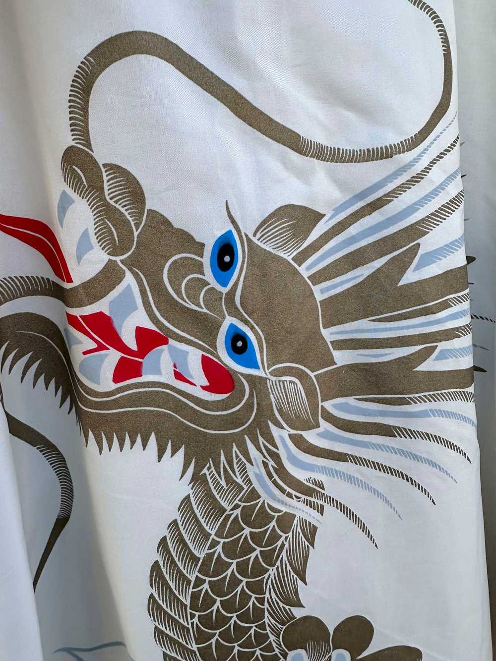 Cream colored Dragon Robe - Made in Japan - image 3